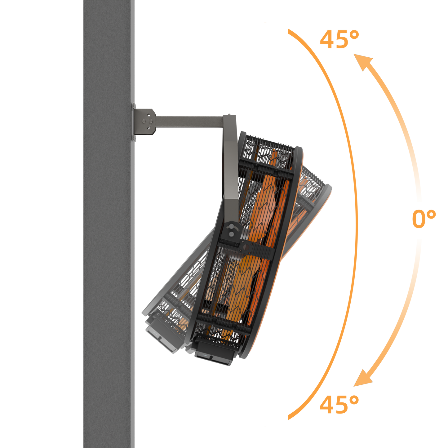 0.88m 1.25m 1.55m Wall Mounted- Industrial Fan for Factory Workshop Warehouse Logistic Wall-mounted Industrial Fan