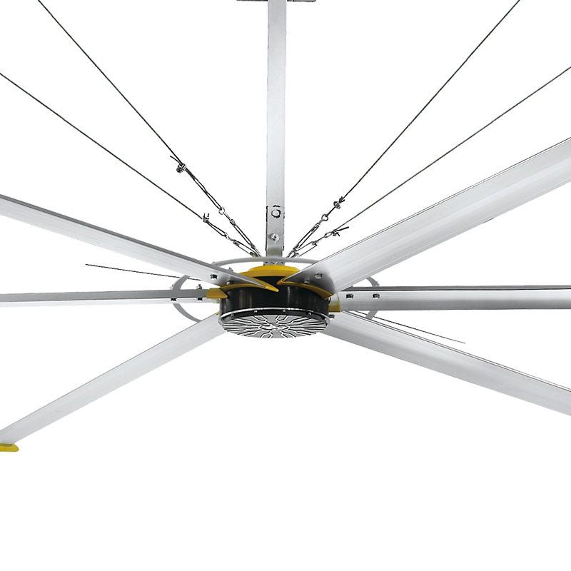 2.6m Ceiling Fan Warehouse Big Ass Fan Large Industrial Hvls Fan For Factory Cooling
