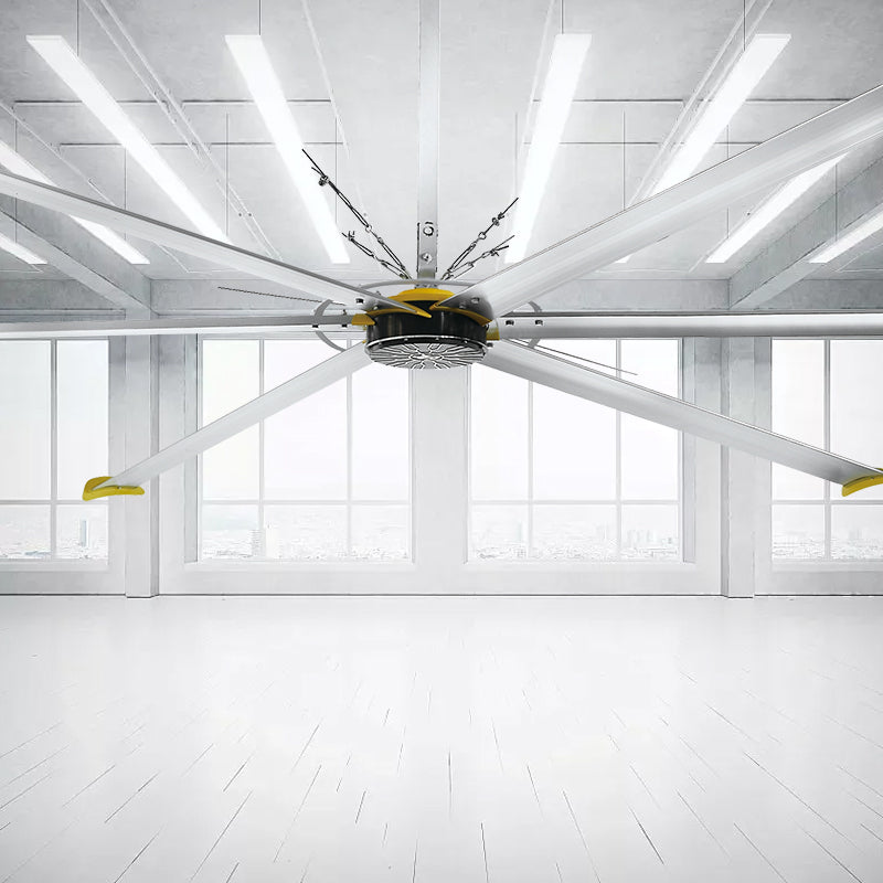 2.6m Ceiling Fan Warehouse Big Ass Fan Large Industrial Hvls Fan For Factory Cooling