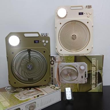 F9 Retro Terrace Swivel Fan 100-speed continuously variable transmission