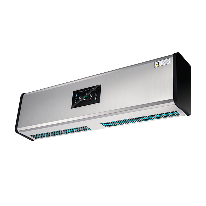 1.0m stainless steel Wall Mounted UV Ozone Air purifier with Negative Ions to Inactivate Virus
