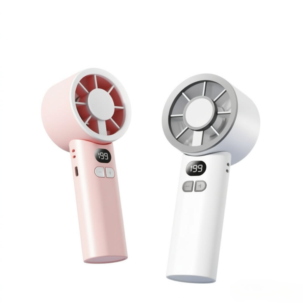 S2 foldable digital display with 199-speed manual fan