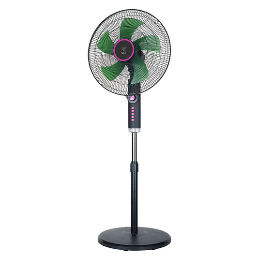 commercial stand fan with mechanical or voice control