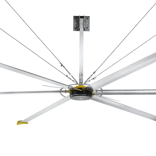 2.6m  Ceiling Fan Warehouse Big Ass Fan Large Industrial Hvls Fan For Factory Cooling