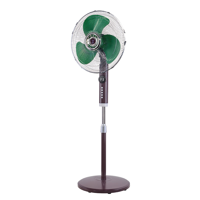 commercial stand fan with mechanical or voice control