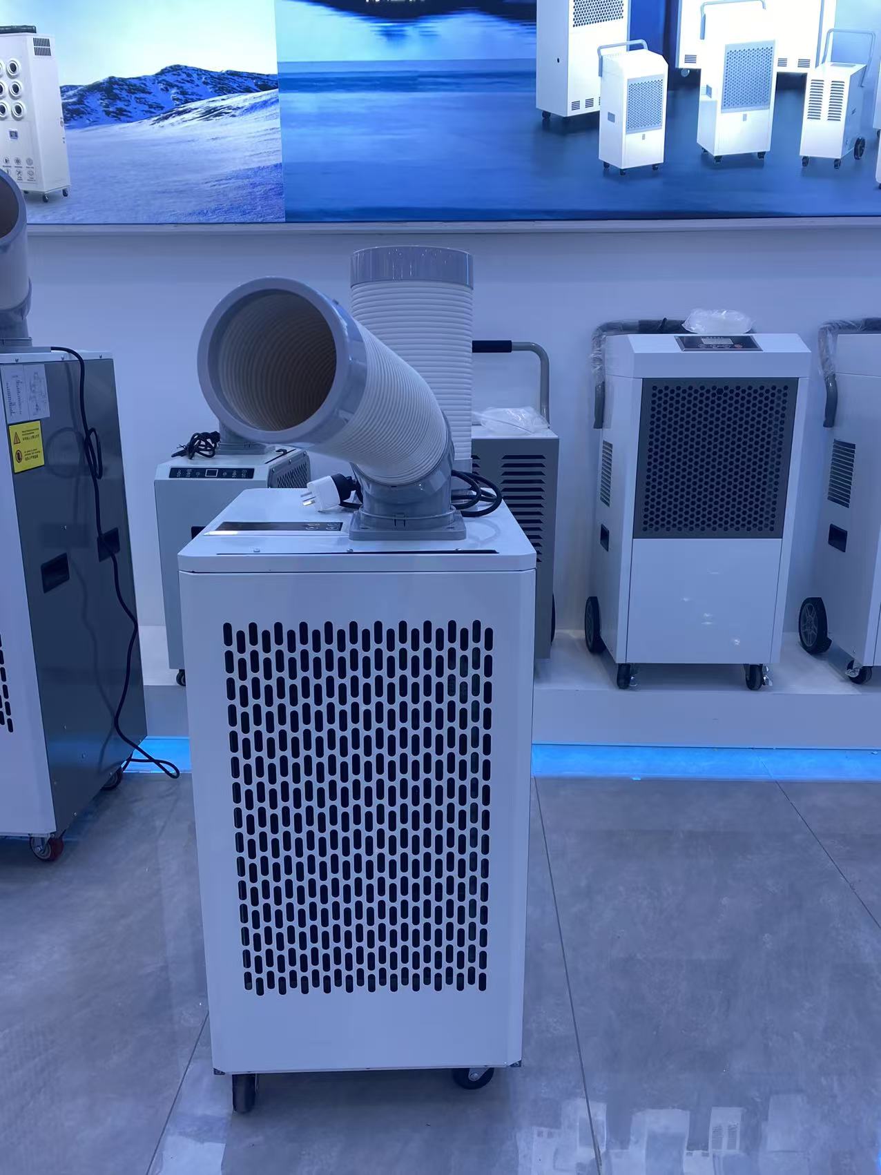 9000btu single tube portable air cooler