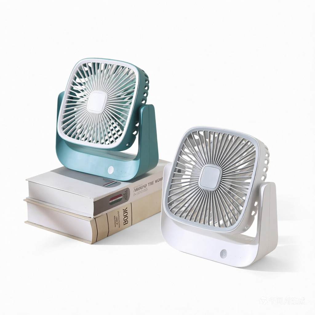 2101 Square Fan – Large Strong Winds 3-Speed Adjustment 360°-Surround