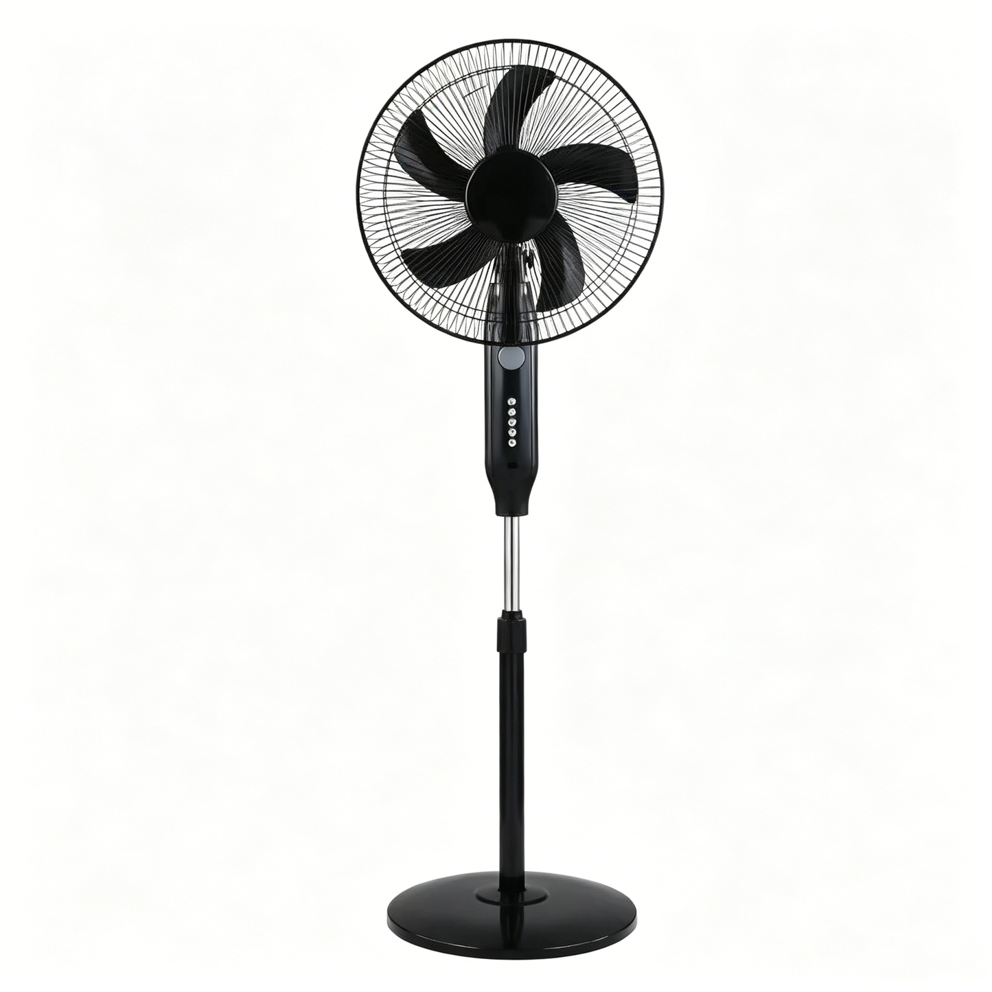 3 speed settings, with a lithium battery and a night light Solar Fan