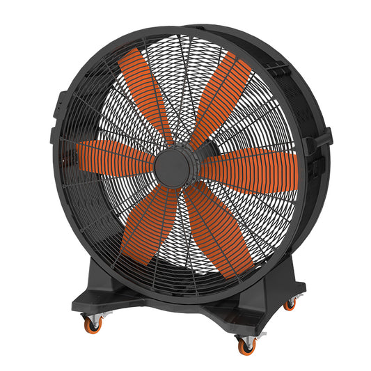 42 inch Hot sale low speed high volume ventilation fan floor large industrial mobile fan