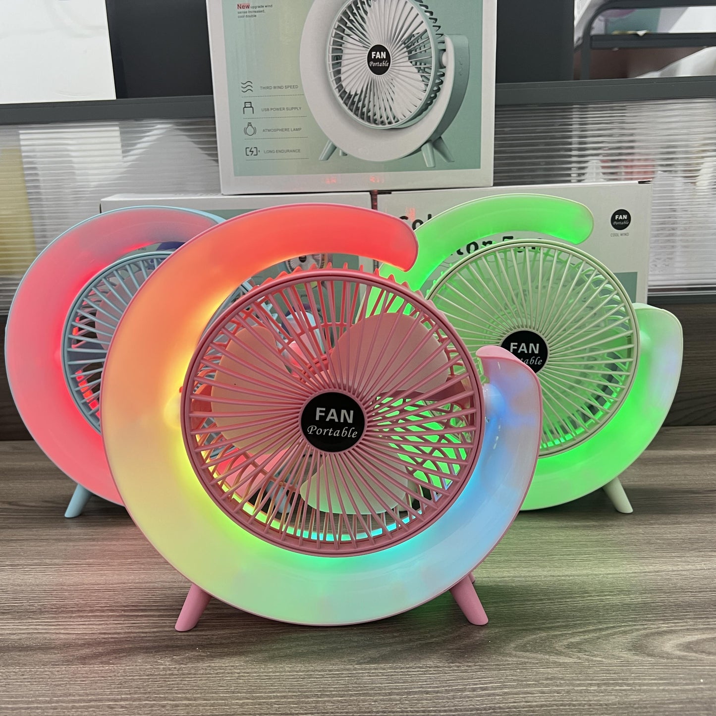Circulating air strong winds 3-speed adjustment