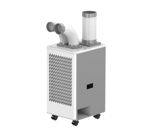 12000 btu double tubes portable air cooler for factory warehouse