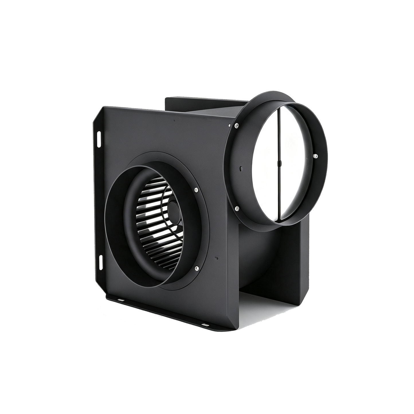 One-in-one split-type centrifugal turbine duct fan