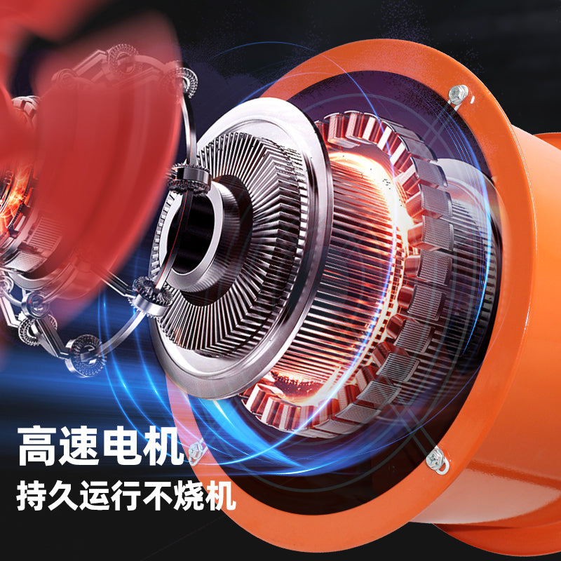 Industrial Axial Ventilation Fan Post Ducted Exhaust