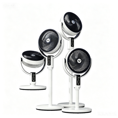 10 speed settings Multi-angle vertical adjustment Floor Fan