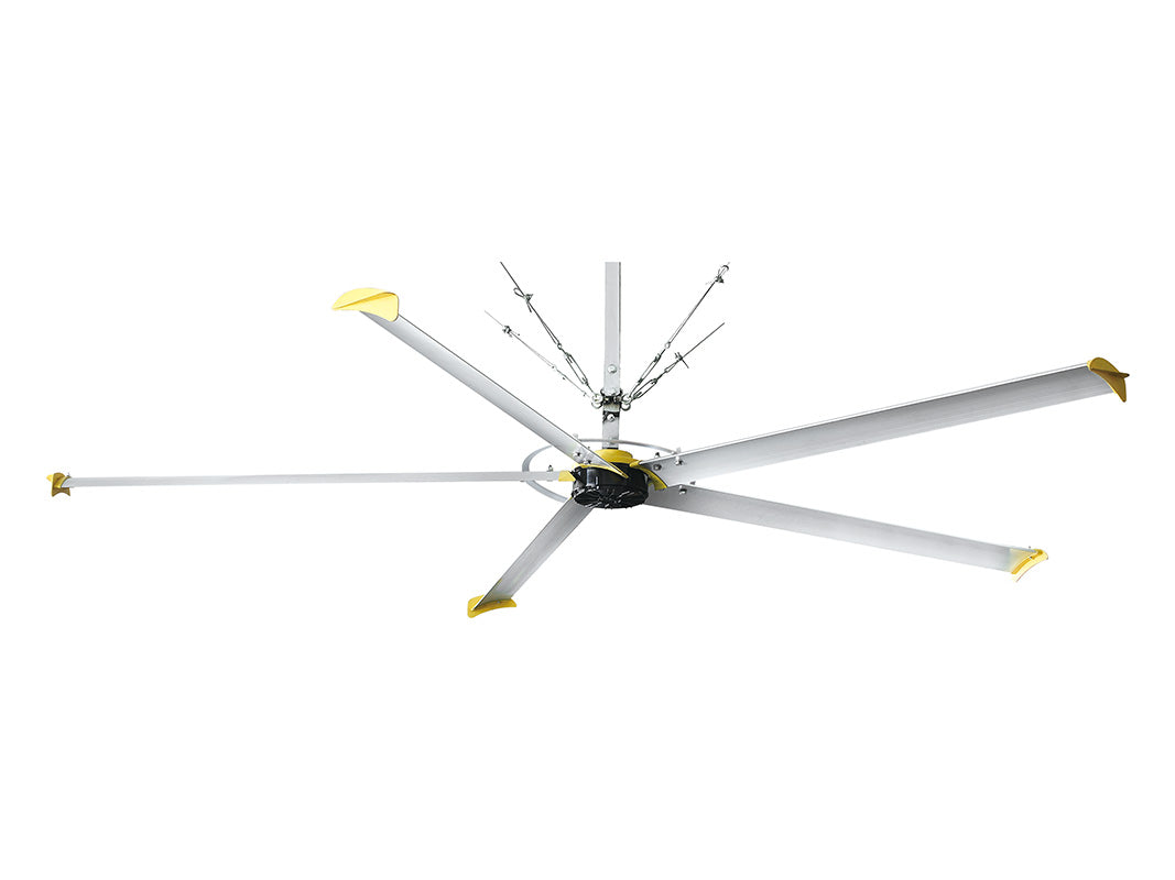 24ft 7.32M DC Motor Large Industrial Hvls Pmsm Ceiling Fans