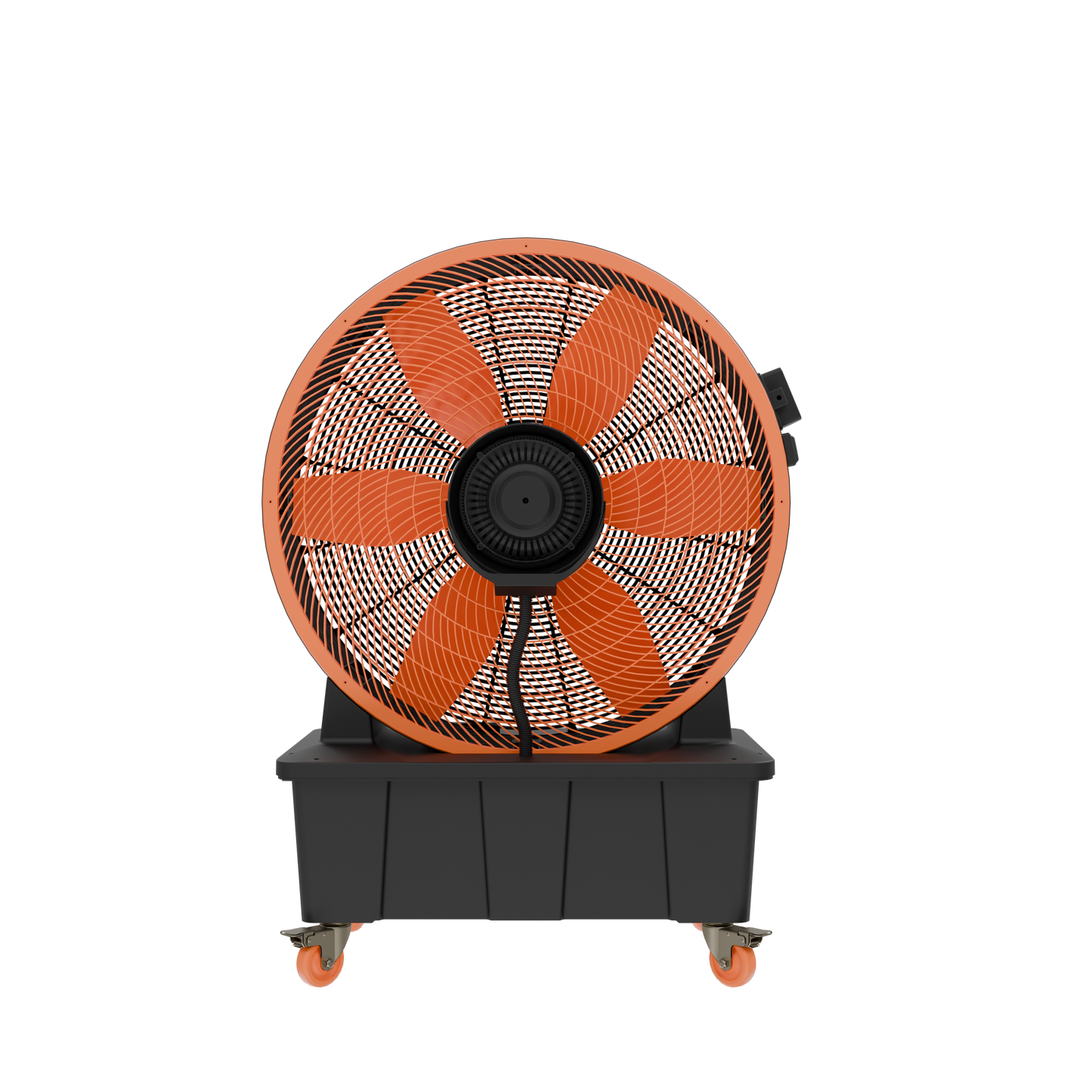 0.88m 1.25m 1.55m Portable High Speed Spray Industrial Fan on Wheels  for Livestock Farms Outside Activity