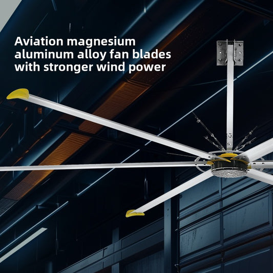 24ft 7.32M DC Motor Large Industrial Hvls Pmsm Ceiling Fans