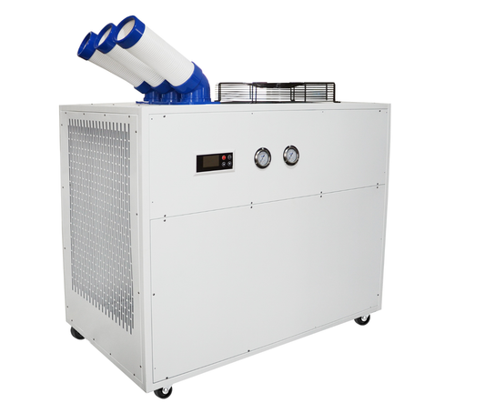 51000BTU Aerofridigilo Industria Elektra Klimatizilo Frekvenco-Konverta Energiŝpara Mova Laborejo Malvarmiga Ekipaĵo Sen Drenado