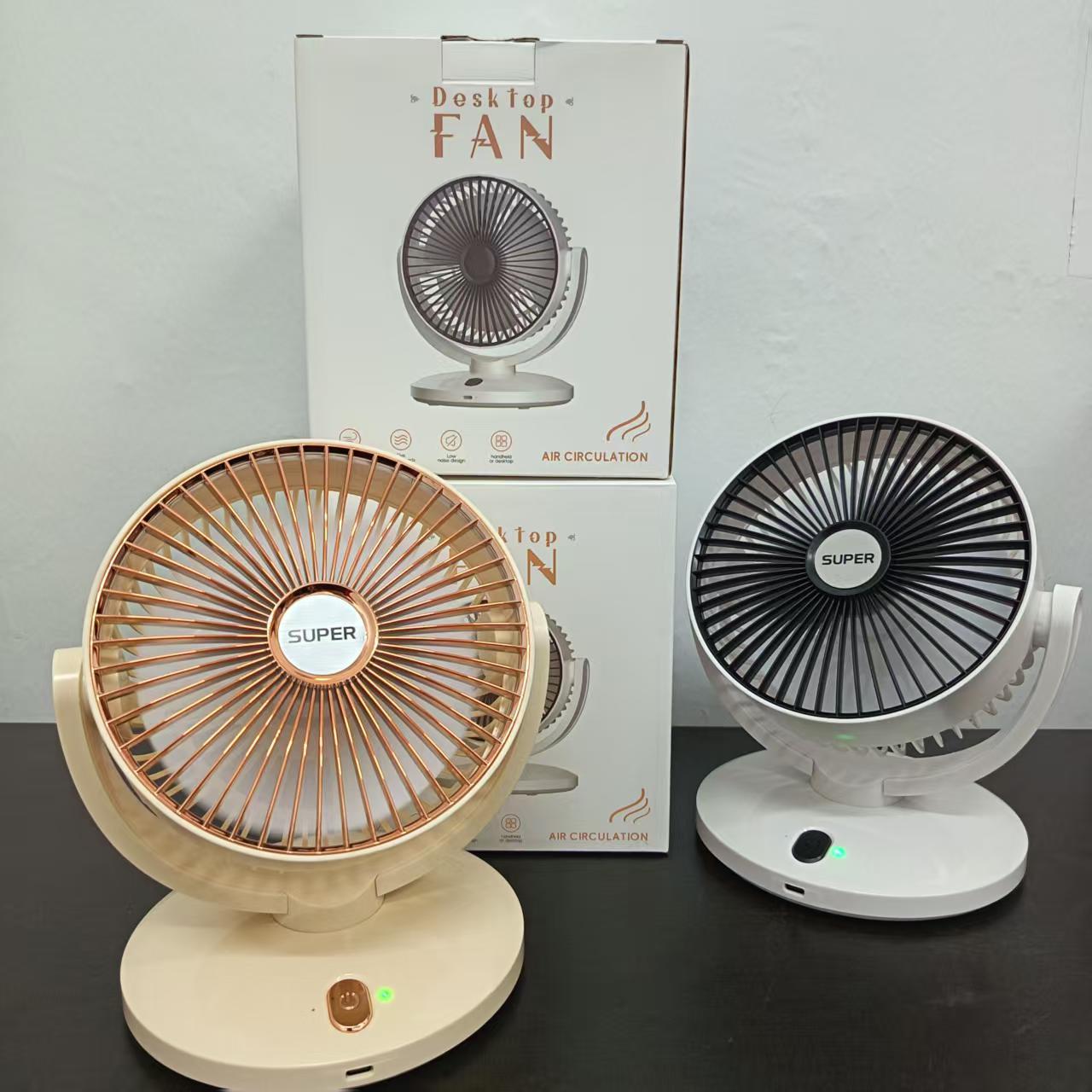 F1 Earth Desktop Mini Fan 5-level wind speed adjustment  more silence