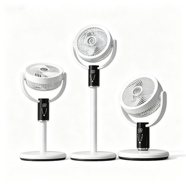 8 speed settings With a night light Remote-controlled Floor Fan