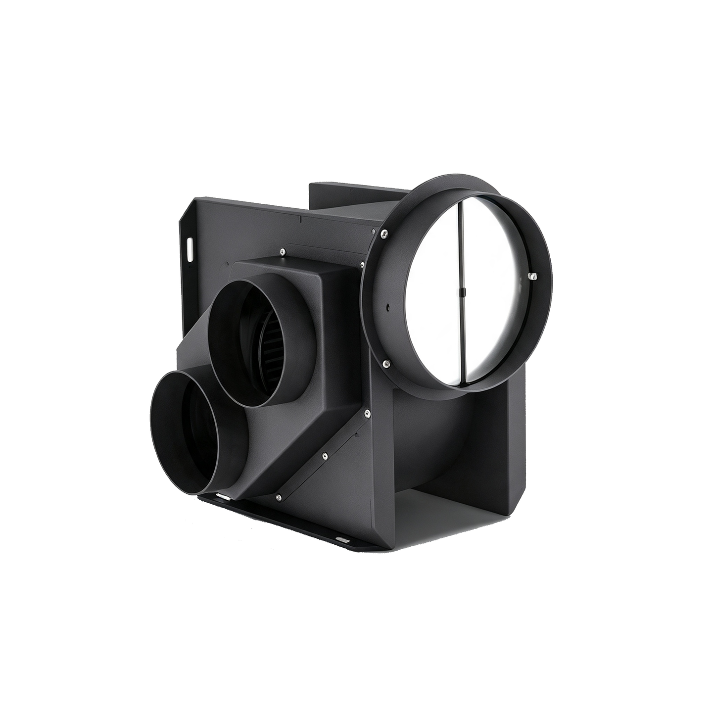 One-in-two split-type centrifugal turbine duct fan