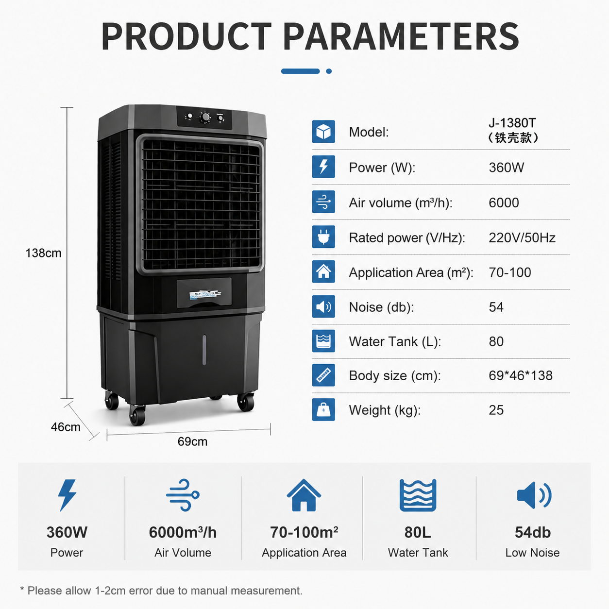 Portablet Air Fan