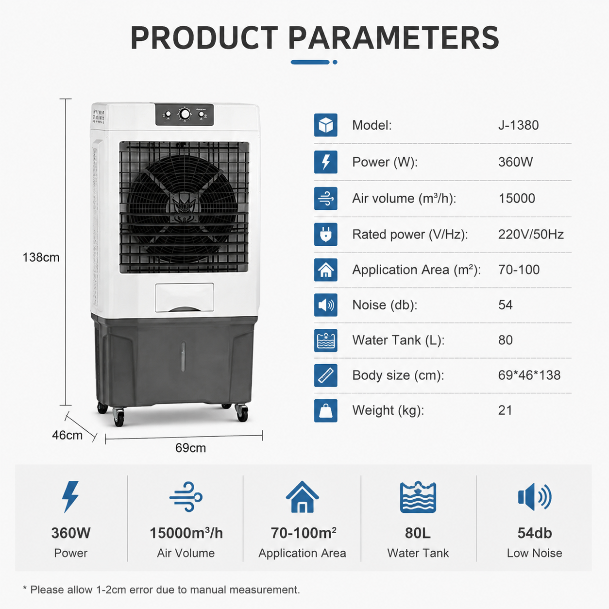 Portablet Air Fan