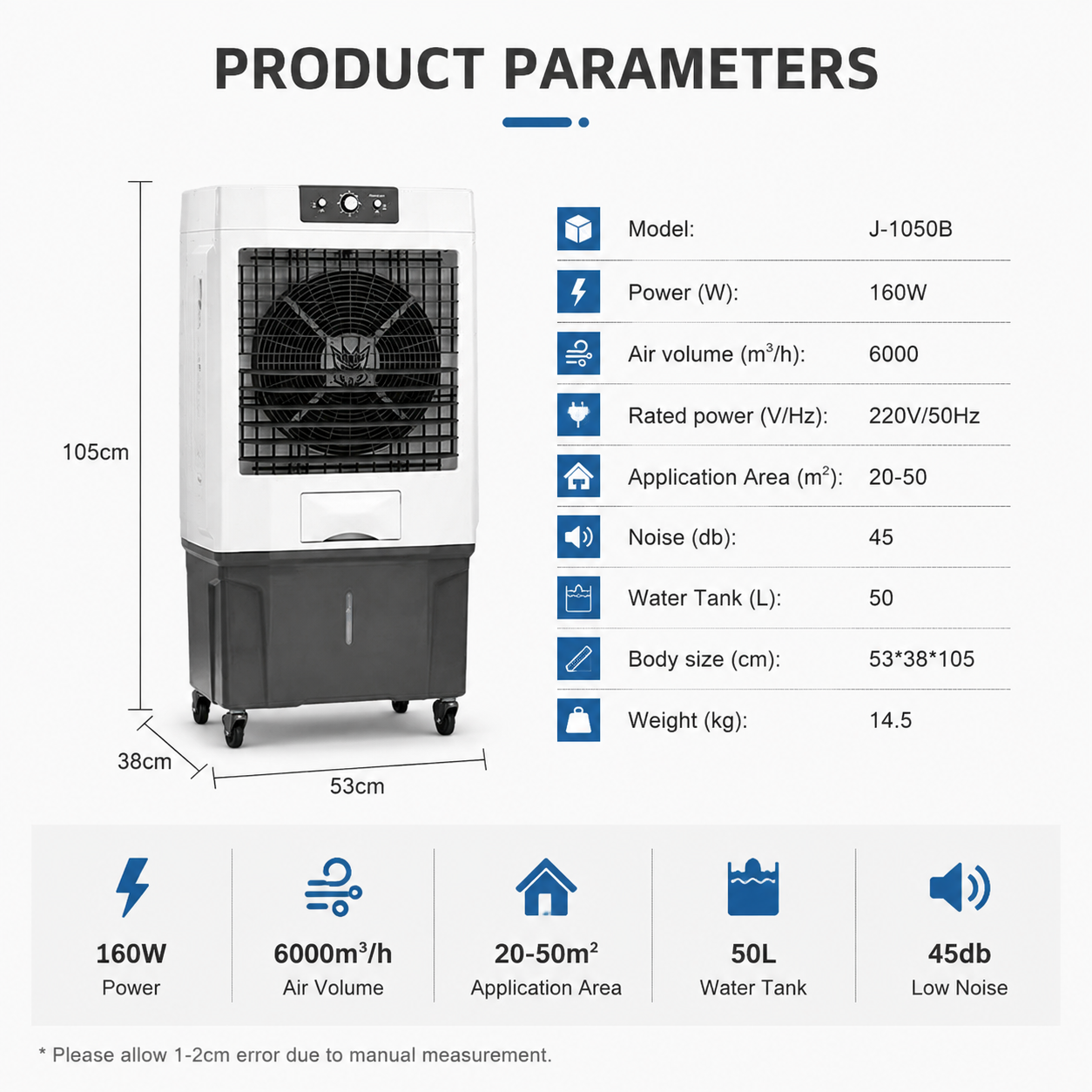 Portablet Air Fan