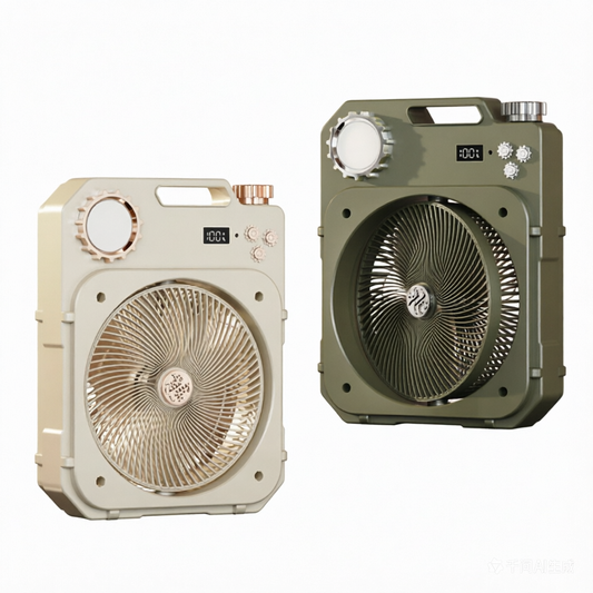 F9 Retro Terrace Swivel Fan 100-speed continuously variable transmission