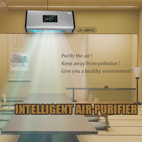 Disinfection Wall Mounted UV Air Sterilizer with Remote Control, Timer to Inactivate Virus, Bacteria, Odor