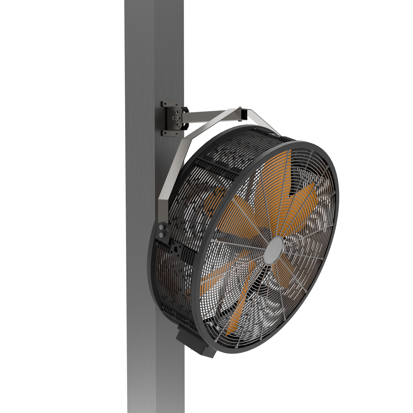 0.88m 1.25m 1.55m Wall Mounted- Industrial Fan for Factory Workshop  Warehouse Logistic Wall-mounted Industrial Fan
