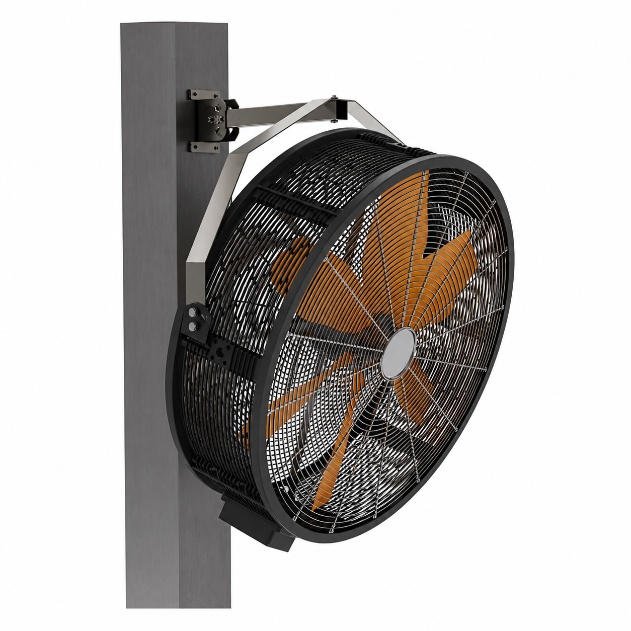 0.88m 1.25m 1.55m Wall Mounted- Industrial Fan for Factory Workshop  Warehouse Logistic Wall-mounted Industrial Fan