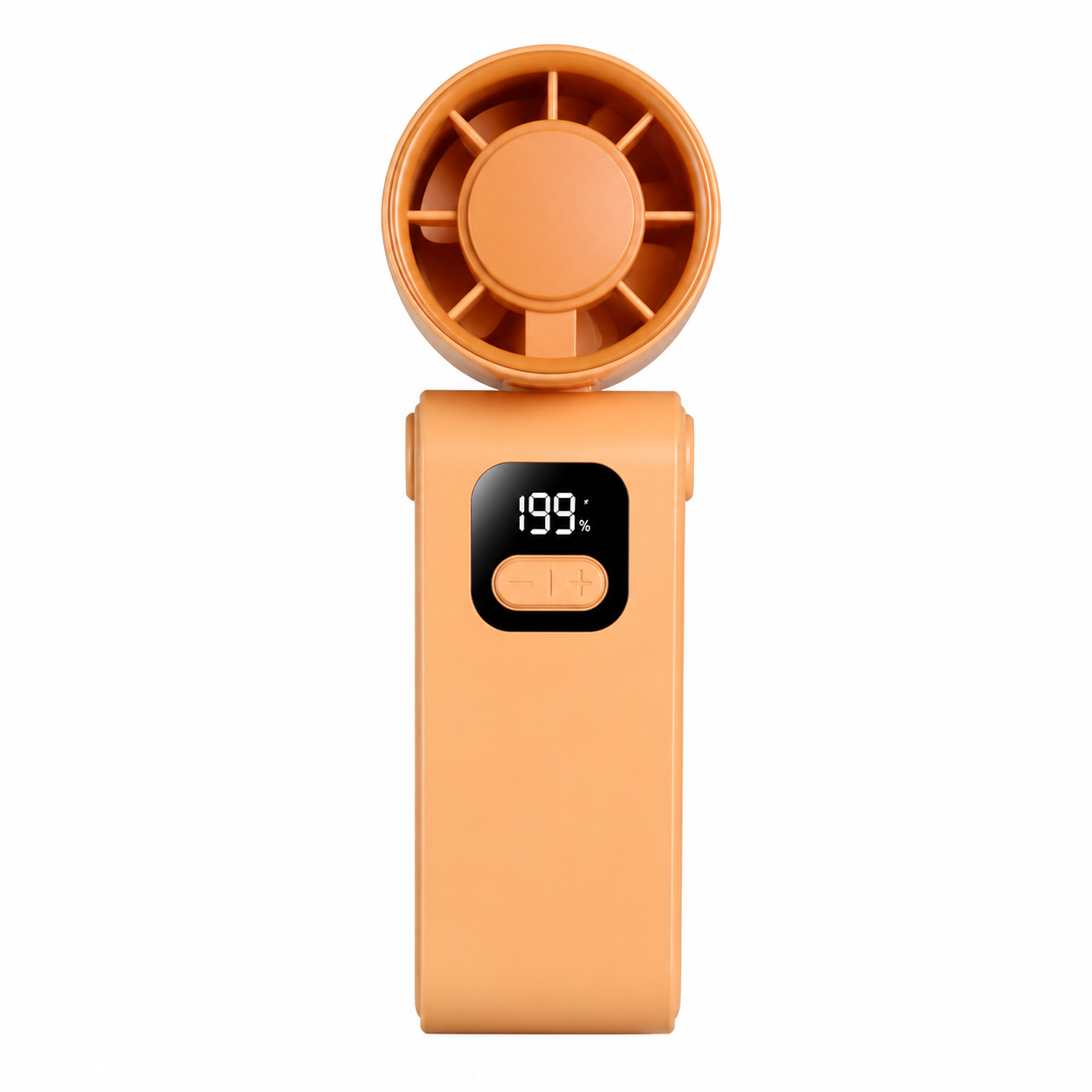 S6 Digital Handheld Fan  Rechargeable Mini Fan Cooling USB Portable Mini Fan
