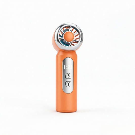 SC-01 model  1200MAH ABS material handheld high-speed flashlight/mini fan