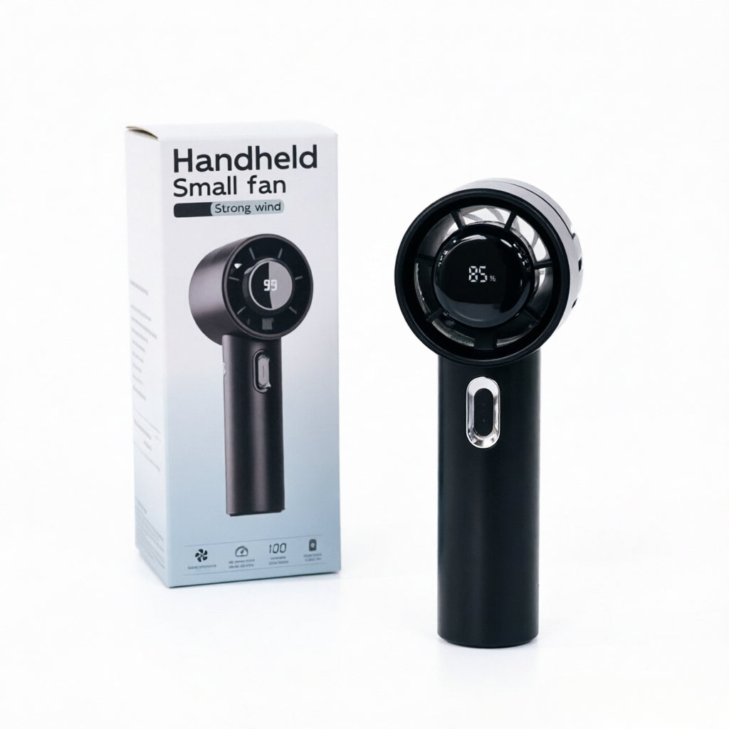XJ08  ABS 800MAH material Handheld Turbo High Speed Fan