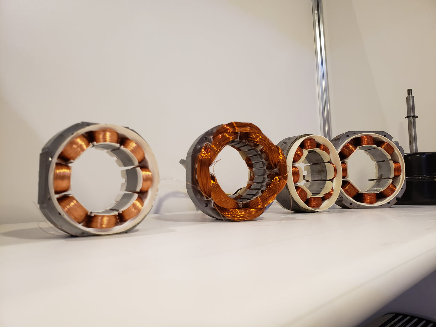 Inner Winding Copper Wire Motor of Inline Duct Fan, Air Curtain, Tower Fan, Ceiling Exhaust Fan