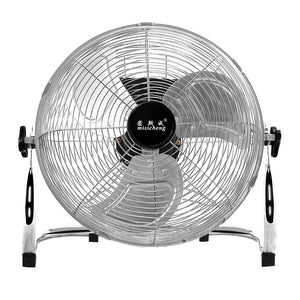 High Velocity Industrial Fan, Easily Converts from a Floor Wall Fan, 3, 4, 8 Speeds - Silver