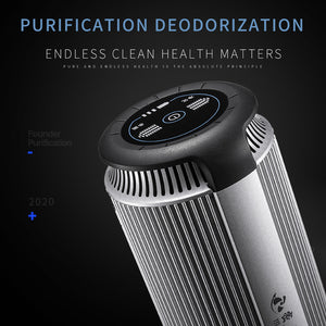 Car Air Purifier, High Efficiency Ozone Air Sterilizer, Eliminates Smoke, Dust, Pollen and Bad Odors for Auto and Small Space with USB Charger