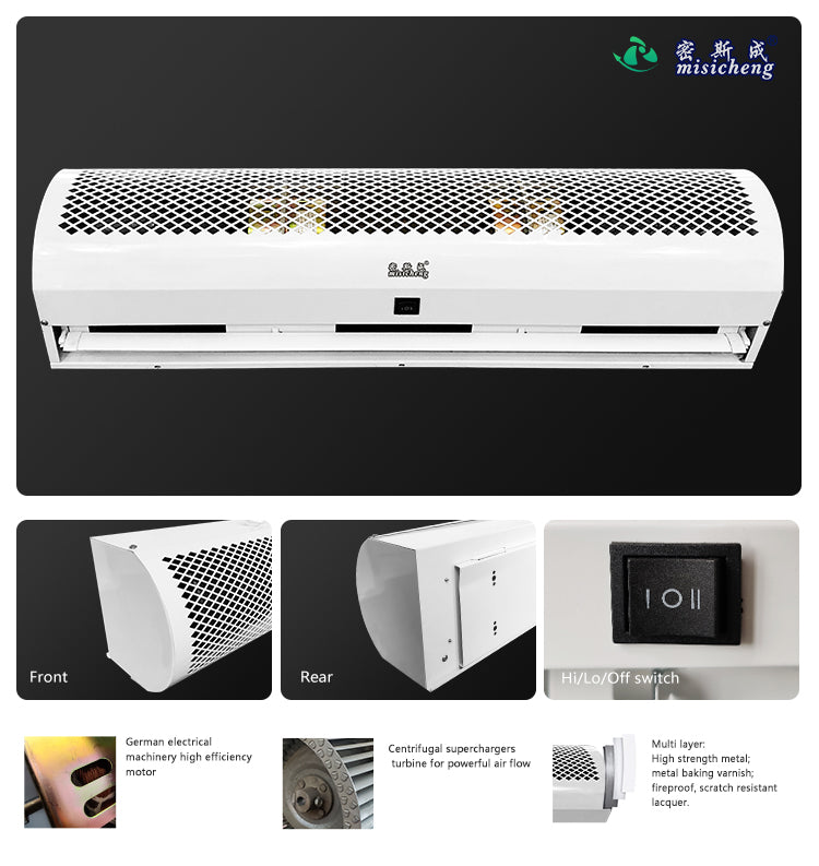 Centrifugal Over Door Air Curtain for 5-6m Height