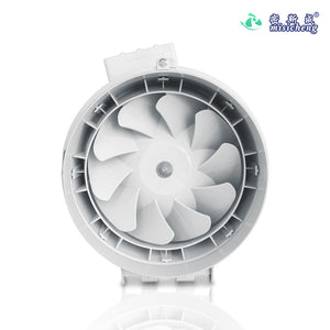Oblique Pressurized Duct Fan with 2 Speeds, ABS+PP