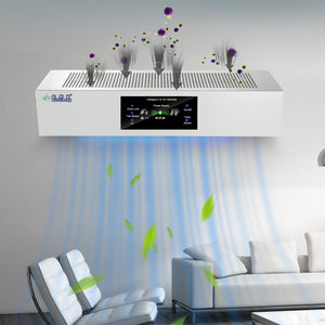 Wall Mounted Ozone Air Sterilizer with Filter, Timer, Disinfection for Office, Home, Commercial, Industrial